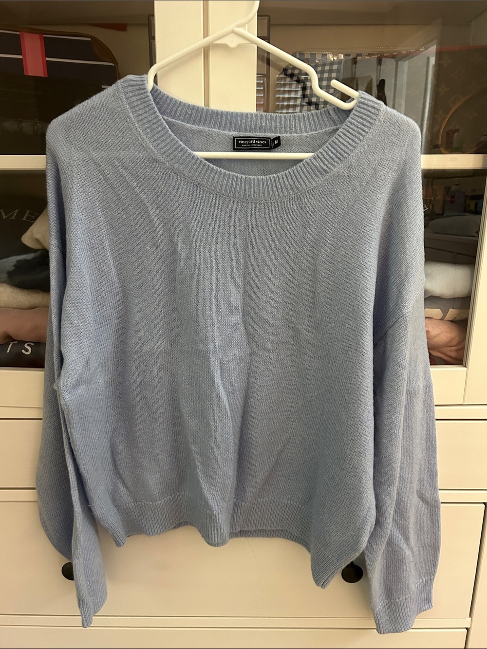 Vineyard Vines Pale Blue Crewneck Sweater